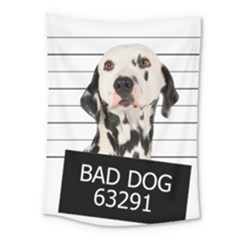 Bad Dog Medium Tapestry by Valentinaart