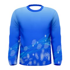 Fish Swim Blue Water Swea Beach Star Wave Chevron Men s Long Sleeve Tee by Mariart