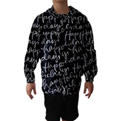 Happy Holidays Hooded Wind Breaker (kids) by Mariart