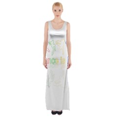 Dance Is Life Maxi Thigh Split Dress by Valentinaart