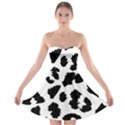 Leopard Skin Strapless Bra Top Dress View1