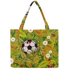 Ball On Forest Floor Mini Tote Bag by linceazul