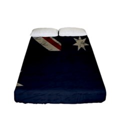 Vintage Australian Flag Fitted Sheet (full/ Double Size) by ValentinaDesign