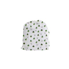 Cactus Pattern Drawstring Pouches (xs)  by Valentinaart