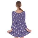 French bulldog Long Sleeve Skater Dress View2