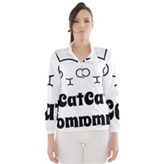 Love My Cat Mommy Wind Breaker (women) by Catifornia