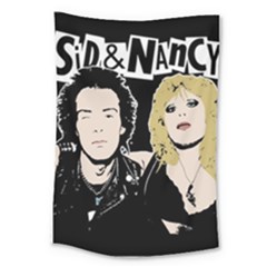 Sid And Nancy Large Tapestry by Valentinaart