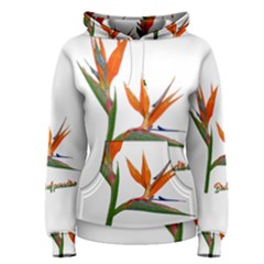 Bird Of Paradise Women s Pullover Hoodie by Valentinaart