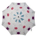 Atomic Starbursts Circle Line Polka Hook Handle Umbrellas (Medium) View1
