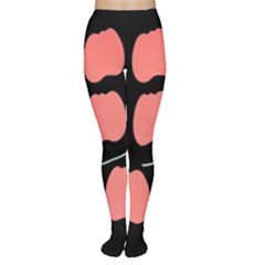 Craft Pink Black Polka Spot Women s Tights by Mariart