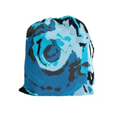 Abstract Art Drawstring Pouches (extra Large) by ValentinaDesign