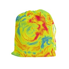 Abstract Art Drawstring Pouches (extra Large) by ValentinaDesign
