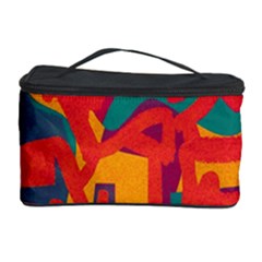 Abstract Art Cosmetic Storage Case by ValentinaDesign