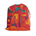 Abstract art Drawstring Pouches (XXL) View1