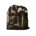 Abstract art Drawstring Pouches (Extra Large) View2