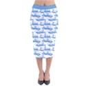 Tear in the Space-Time Continuum Velvet Midi Pencil Skirt View1