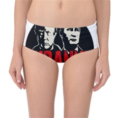 Make Tyranny Great Again Mid-waist Bikini Bottoms by Valentinaart