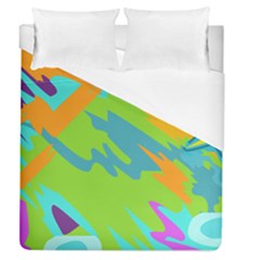 Skatepark Seaworld Fish Duvet Cover (queen Size) by Mariart
