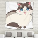 Ragdoll Cat for Life Square Tapestry (Large) View2