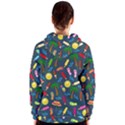 Beach Pattern Women s Zipper Hoodie View2