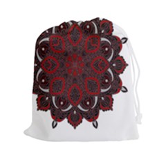 Ornate Mandala Drawstring Pouches (xxl) by Valentinaart
