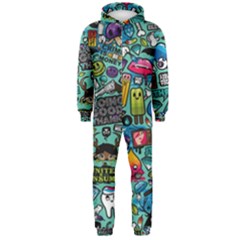Comics Hooded Jumpsuit (men)  by BangZart