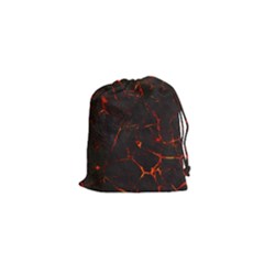 Volcanic Textures Drawstring Pouches (xs)  by BangZart