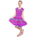 Cool Abstract Lines Kids  Short Sleeve Dress View1