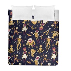 Alien Surface Pattern Duvet Cover Double Side (full/ Double Size) by BangZart
