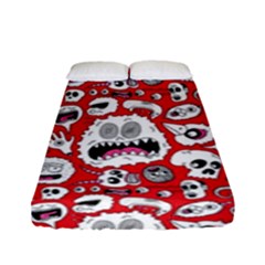 Another Monster Pattern Fitted Sheet (full/ Double Size) by BangZart