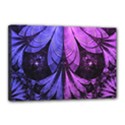 Beautiful Lilac Fractal Feathers of the Starling Canvas 18  x 12  View1