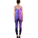 Beautiful Lilac Fractal Feathers of the Starling OnePiece Catsuit View2