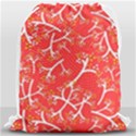 Small Flowers Pattern Floral Seamless Pattern Vector Drawstring Bag (Large) View1