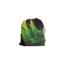 A Seaweed s DeepDream of Faded Fractal Fall Colors Drawstring Pouches (XS)  View1