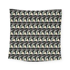Colorful Pop Art Monkey Pattern Square Tapestry (small) by paulaoliveiradesign