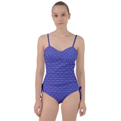 Blue Scales Sweetheart Tankini Set by Brini