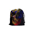 Russian flag skull Drawstring Pouches (Small)  View1