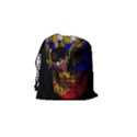 Russian flag skull Drawstring Pouches (Small)  View2