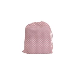 Kisspattern 01 Drawstring Pouches (xs)  by paulaoliveiradesign