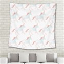 Unicorn Pattern Square Tapestry (Large) View2
