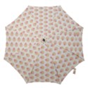 Geometric Losangle Pattern Rosy Hook Handle Umbrellas (Small) View1
