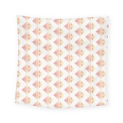 Geometric Losangle Pattern Rosy Square Tapestry (small) by paulaoliveiradesign