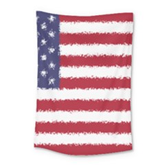 Flag Of The United States America Small Tapestry by paulaoliveiradesign