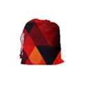 Abstract Triangle Wallpaper Drawstring Pouches (Medium)  View2