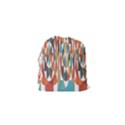 Colorful Geometric Abstract Drawstring Pouches (XS)  View2