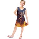 Angels Wings Curious Hell Heaven Kids  Tunic Dress View1