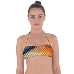 Technology Circuit Halter Bandeau Bikini Top by BangZart