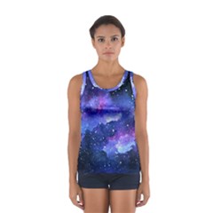 Galaxy Sport Tank Top  by Kathrinlegg