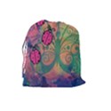 Background Colorful Bugs Drawstring Pouches (Large)  View2