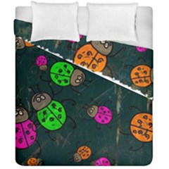 Abstract Bug Insect Pattern Duvet Cover Double Side (california King Size) by BangZart